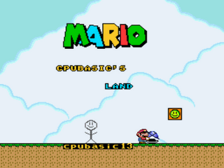 Cpubasic's Land 1 World Demo